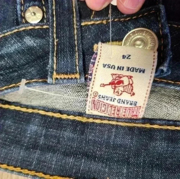 TRUE RELIGION  BECKY FIT SIZE 24 jean - Picture 5 of 7